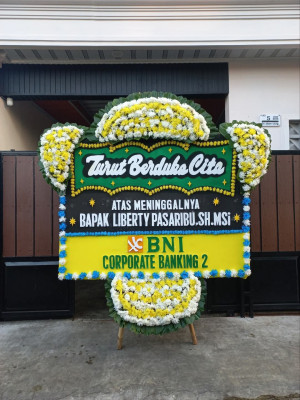 Papan Bunga Duka di Tanjung Indah