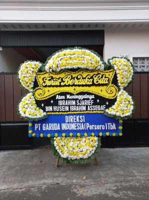Papan Bunga Duka di Tanjung Indah