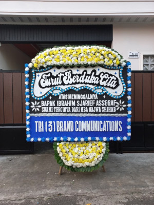 Papan Bunga Duka di Tanjung Indah